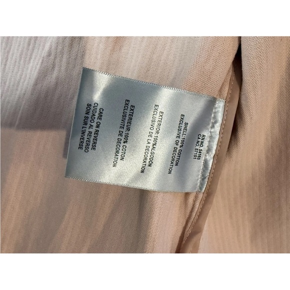 Levi's Women's Cotton Corduroy Oversized over shirt -medium Coral - Picture 3 of 5